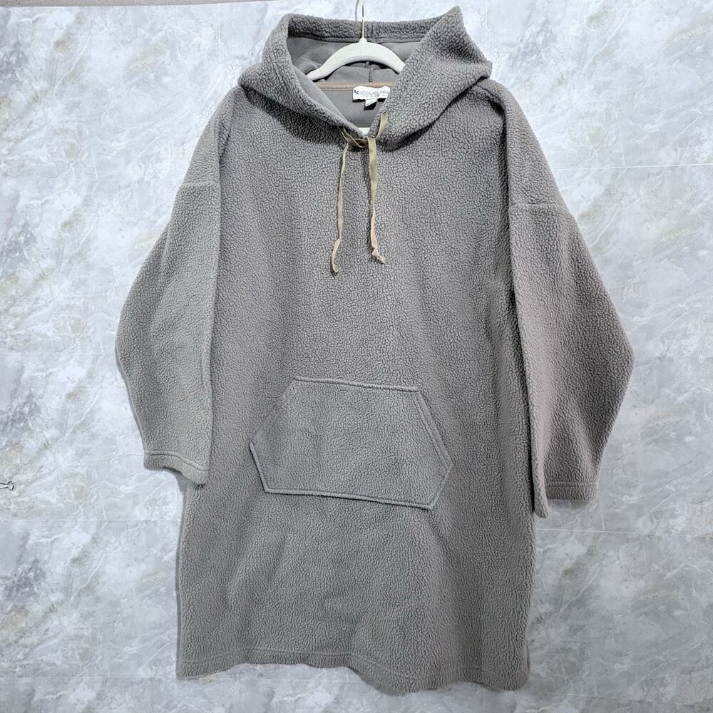 Koolaburra By Ugg Women’s Sz M Cozy Sherpa Lined Hoodie Lounger Dress